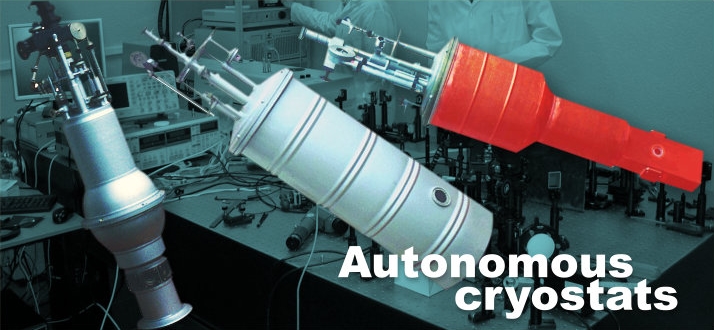 Autonomous type cryostat