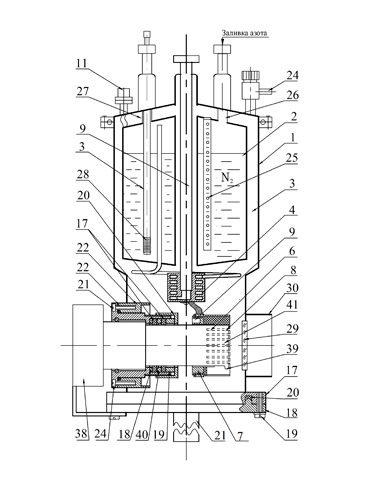 The thermoregulating block of cooling of a photovoltaic detectors