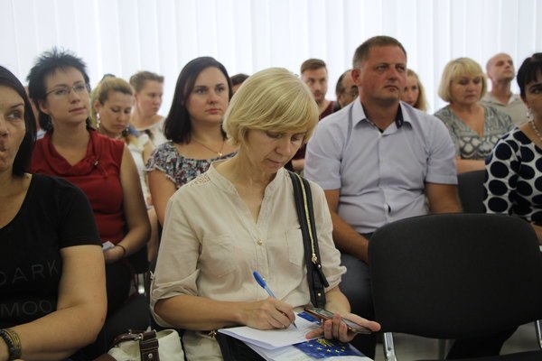 Information day in Kherson Participation in European Trade forums and exhibitions: opportunities for Ukrainian business