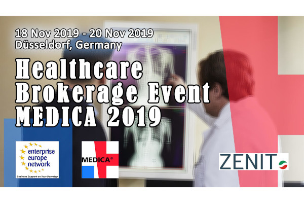 Brokerage event within the “MEDICA 2019” in Dusseldorf, Germany