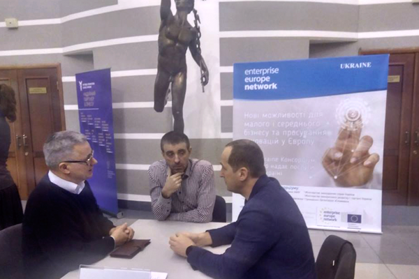 Brokerage Event in Kiev Searching for foreign business partners at the EEN
