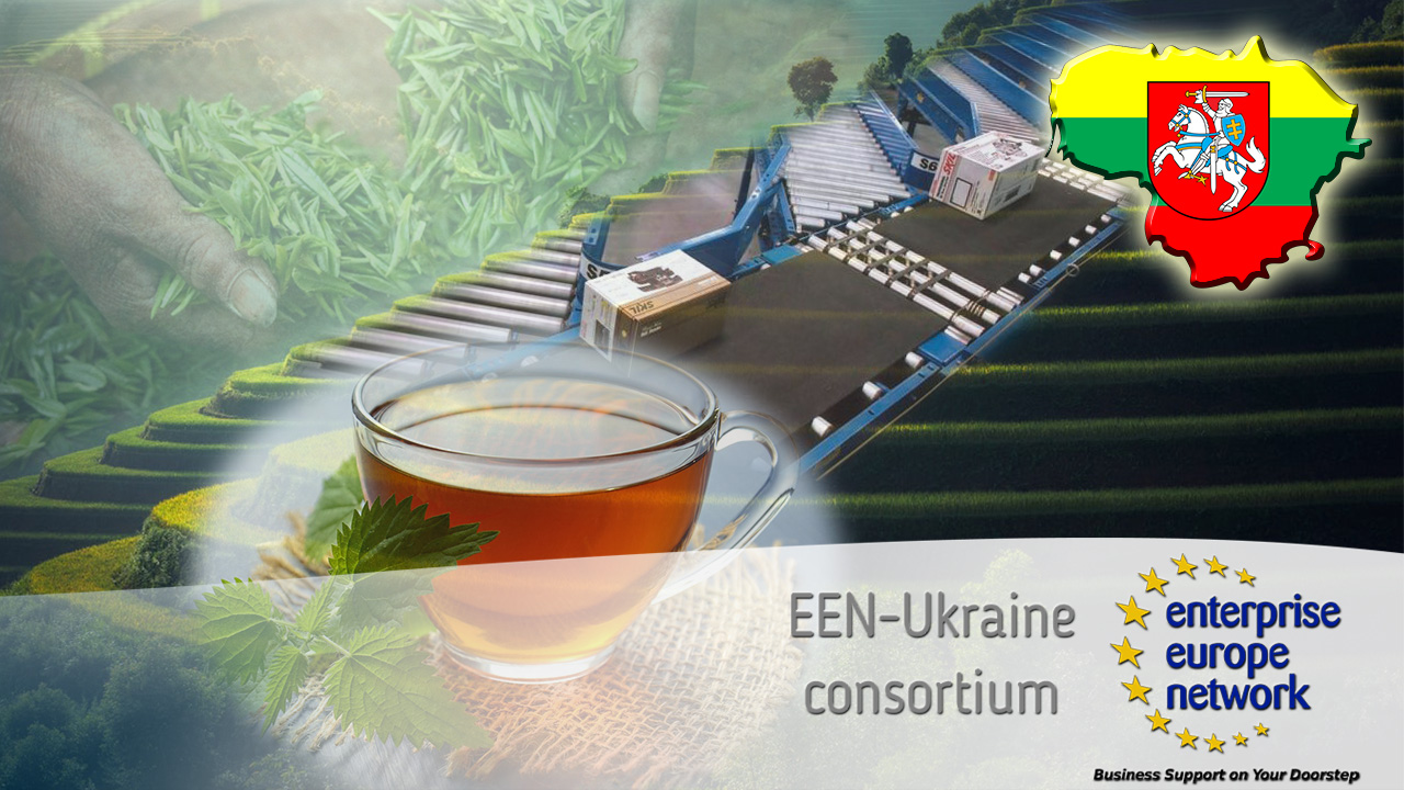 Литовська компанія, що спеціалізується на виробництві фітотерапевтичного трав'яного чаю та здійснює ретельний відбір інгредієнтів від різних постачальників шукає партнера, який зможе повністю автоматизувати цей процес у довгостроковій перспективі.